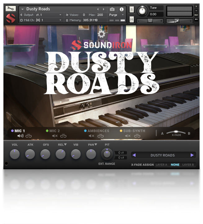 SOUNDIRON Dusty Roads｜虛擬樂器音色庫
