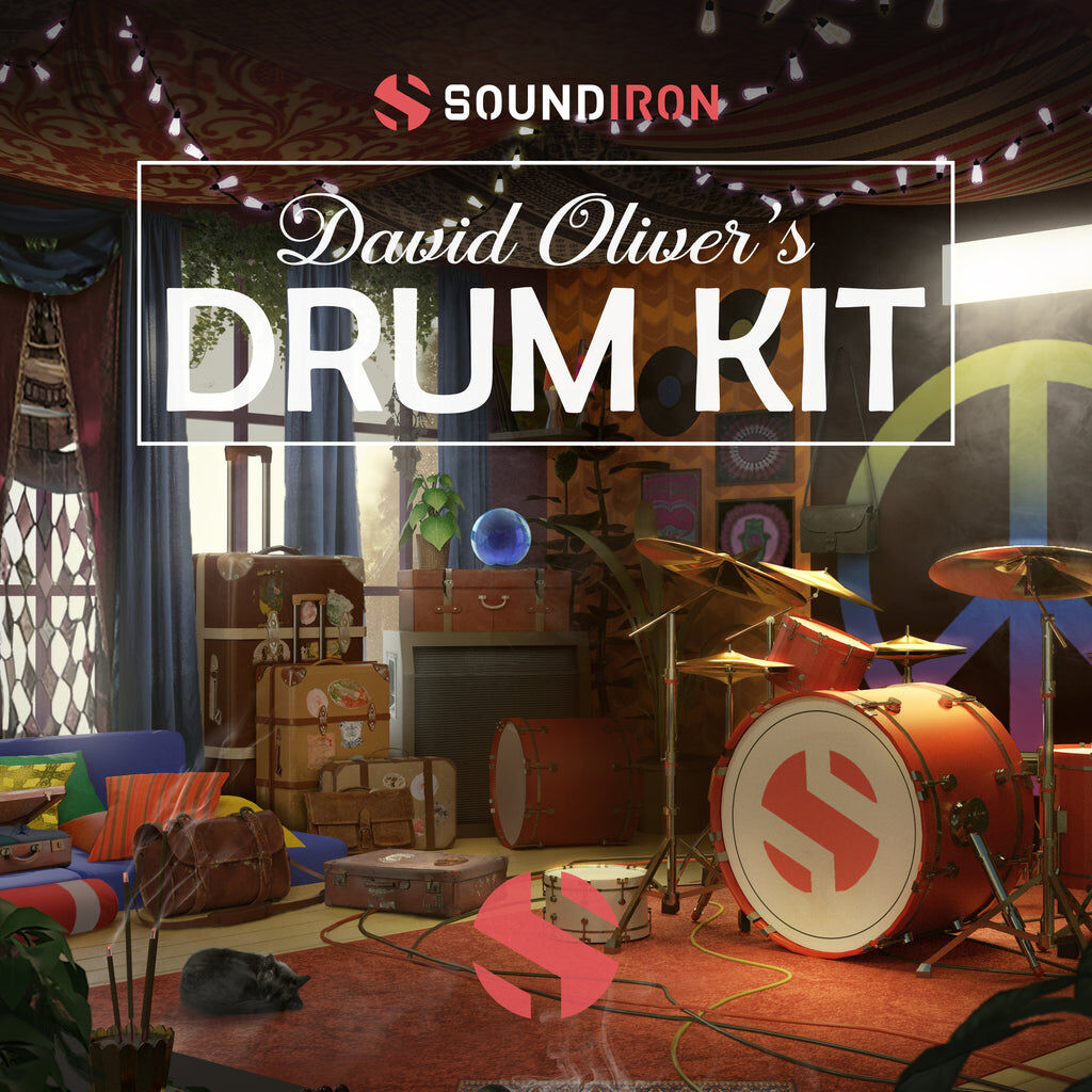 SOUNDIRON David Oliver's Drum Kit｜鼓組音源
