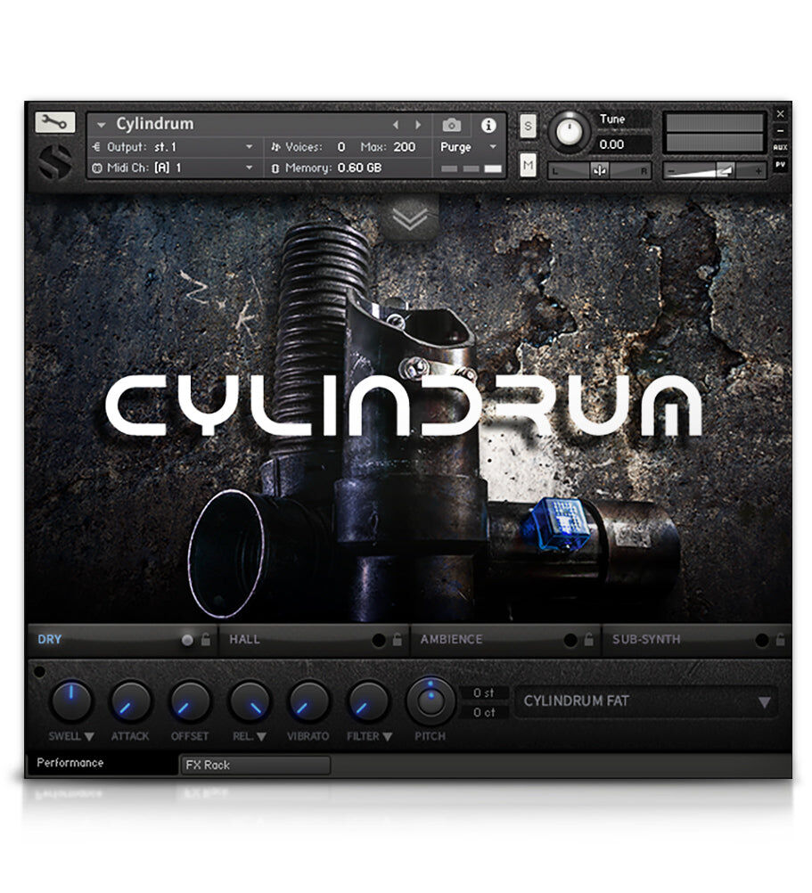 SOUNDIRON Cylindrum｜虛擬打擊樂器