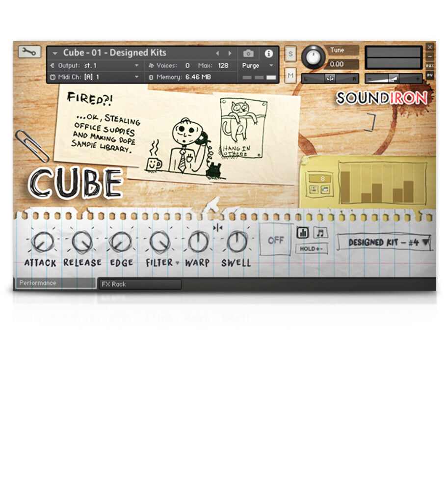 SOUNDIRON Cube｜虛擬樂器音色庫