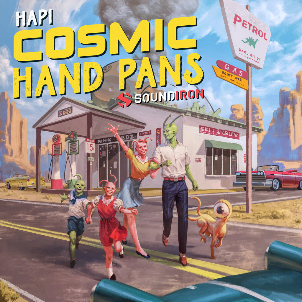SOUNDIRON Cosmic Hand Pans｜手碟音色庫