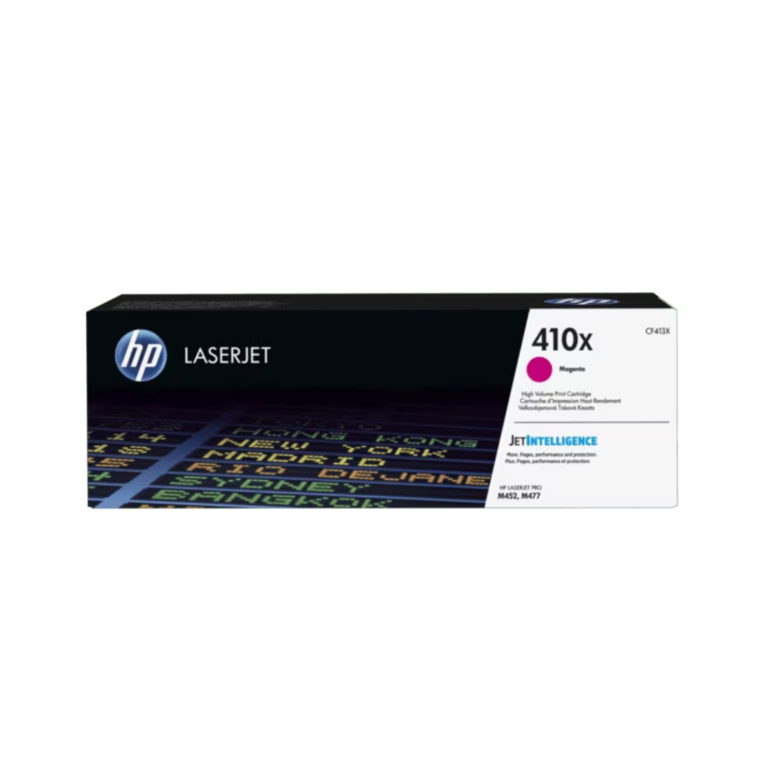 HP 410X 高打印量洋紅原廠 LaserJet 碳粉盒 (CF413X)