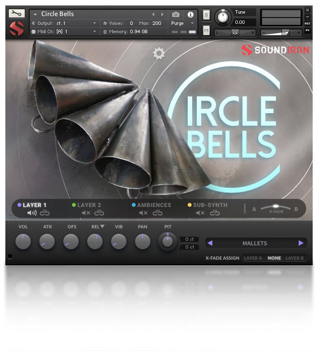 SOUNDIRON Circle Bells｜虛擬樂器音色庫