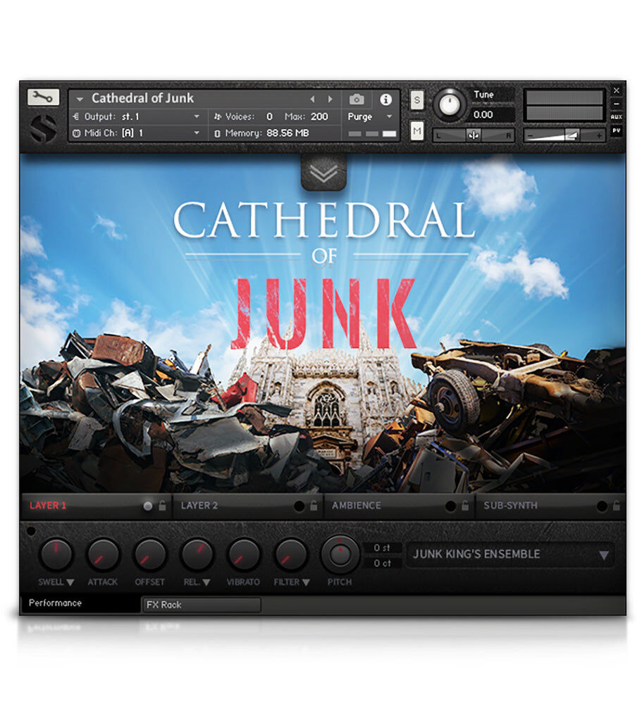 SOUNDIRON Cathedral of Junk｜虛擬樂器