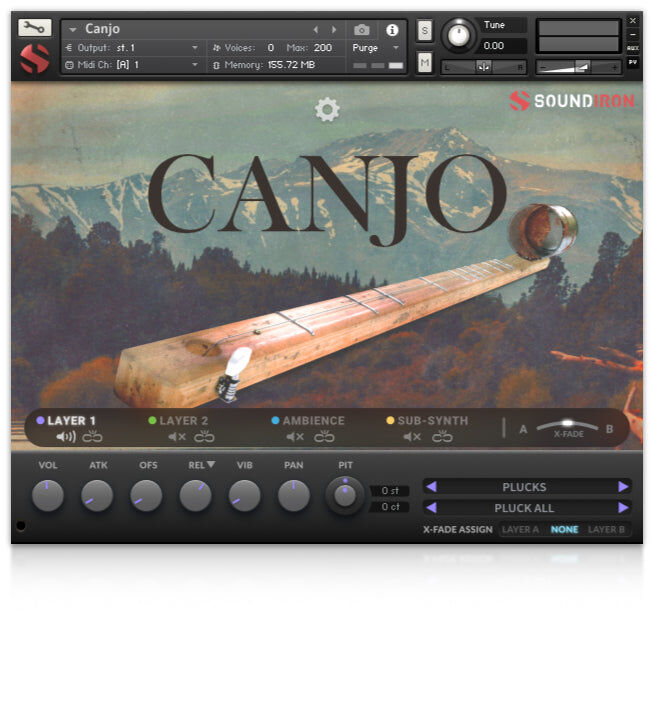SOUNDIRON Canjo｜虛擬樂器