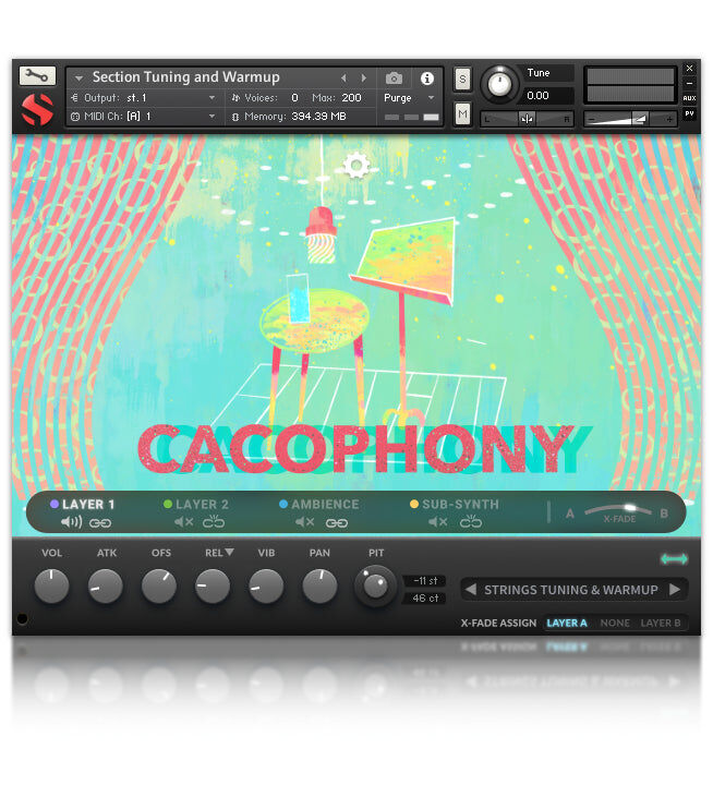 SOUNDIRON Cacophony｜虛擬樂器音色庫