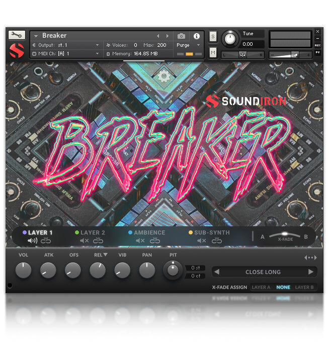 SOUNDIRON Breaker｜打擊樂音源
