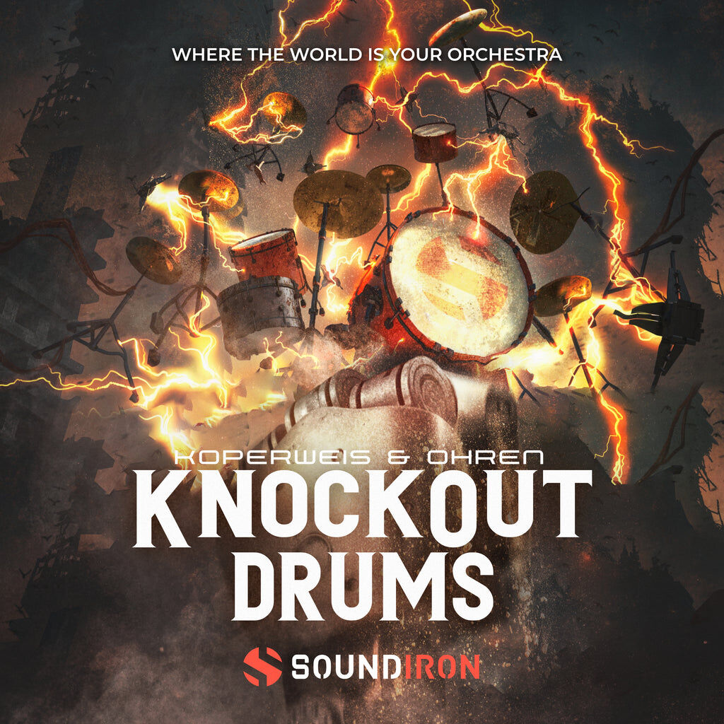 SOUNDIRON Knockout Drums｜虛擬鼓音源