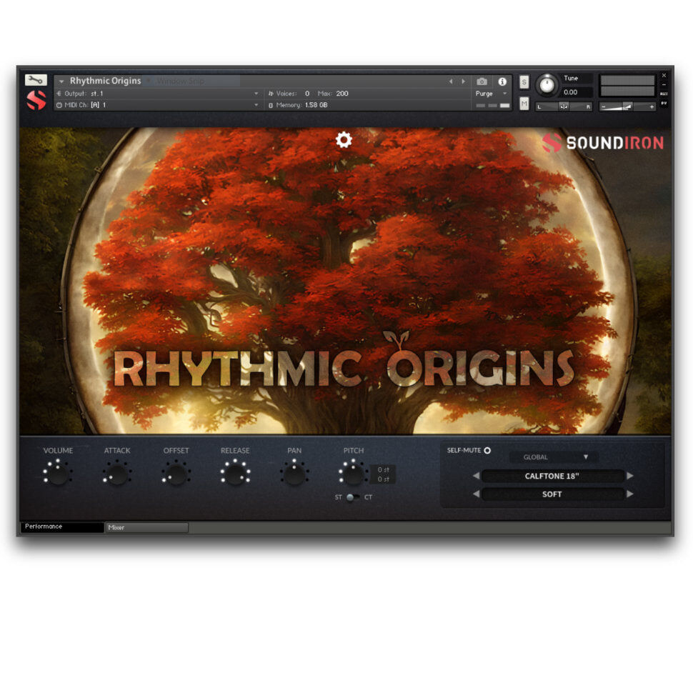 SOUNDIRON Rhythmic Origins｜節奏打擊樂音源