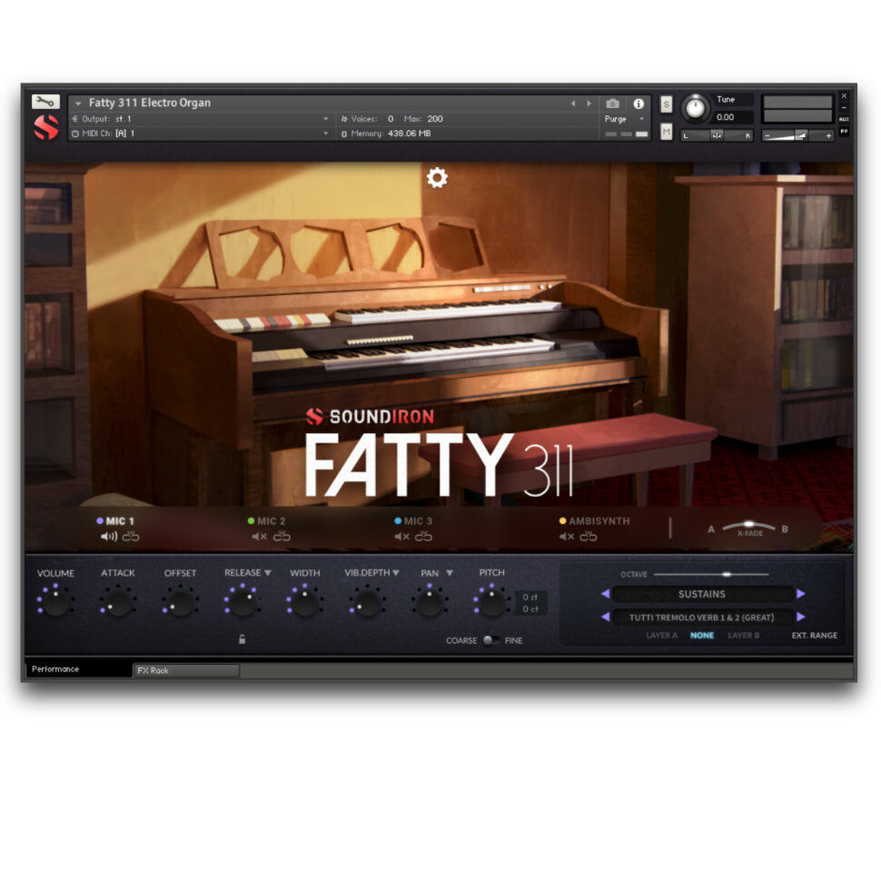 SOUNDIRON Fatty 311｜類比合成器音源