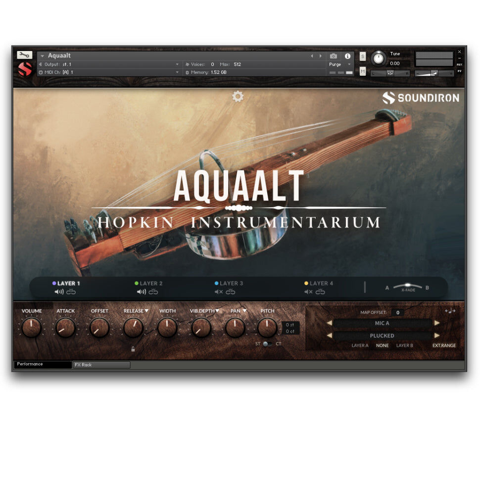 SOUNDIRON Hopkin Instrumentarium: Aquaalt