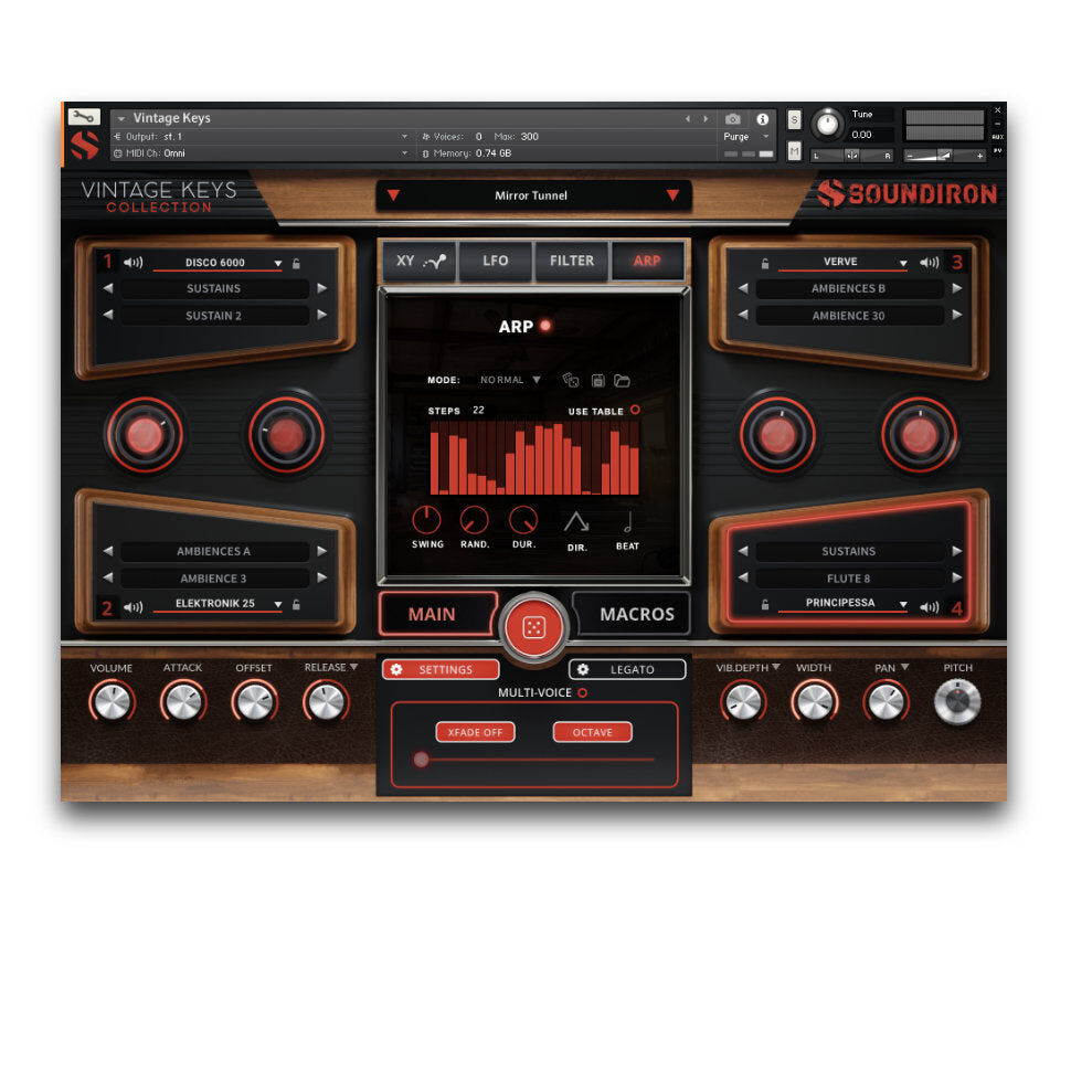 SOUNDIRON Vintage Keys Collection