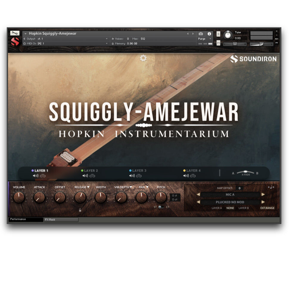 SOUNDIRON Hopkin Instrumentarium: Squiggly-Amejewar