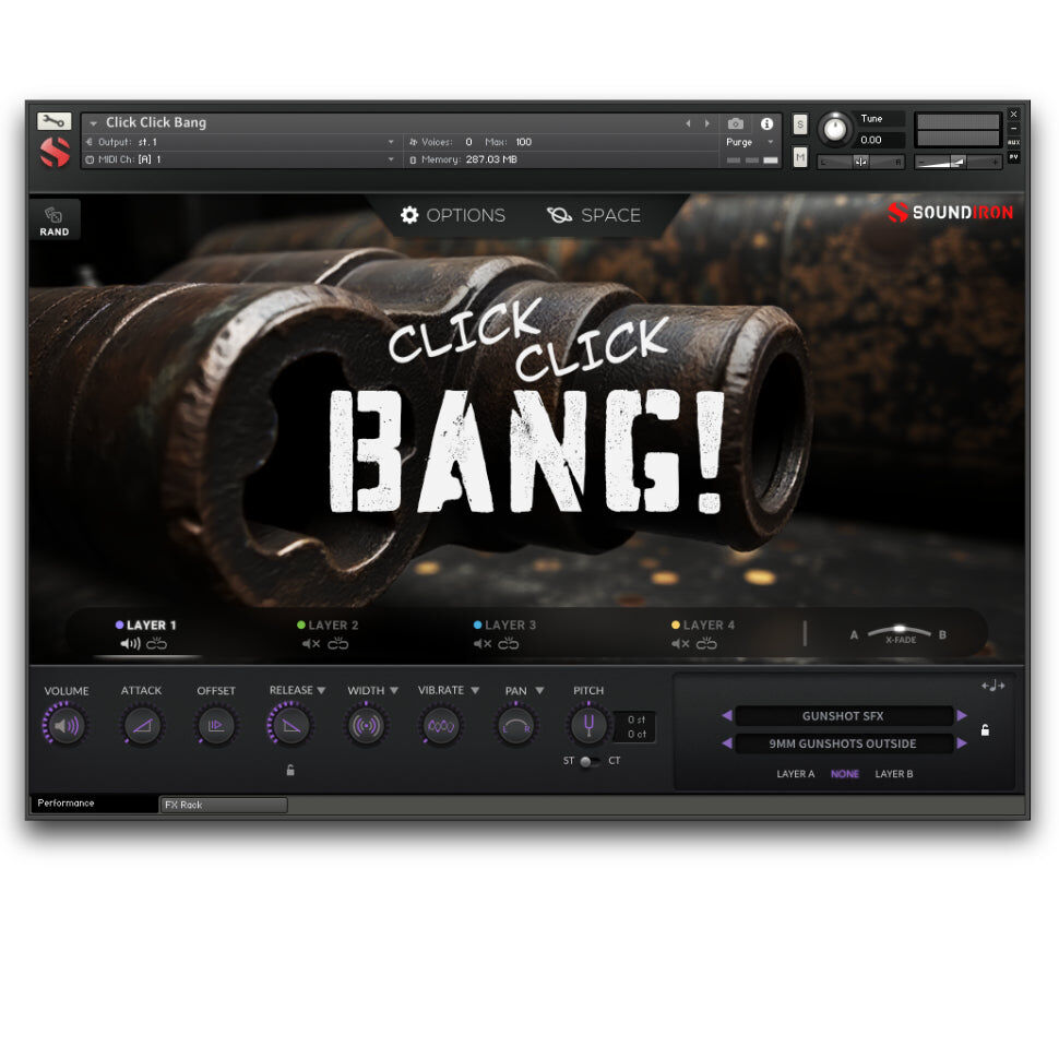 SOUNDIRON Click Click Bang!