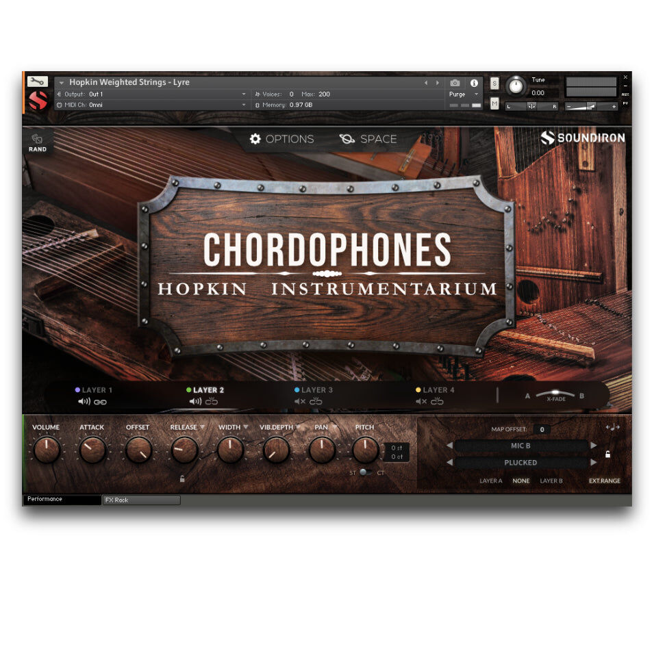 SOUNDIRON Hopkin Instrumentarium: Chordophones
