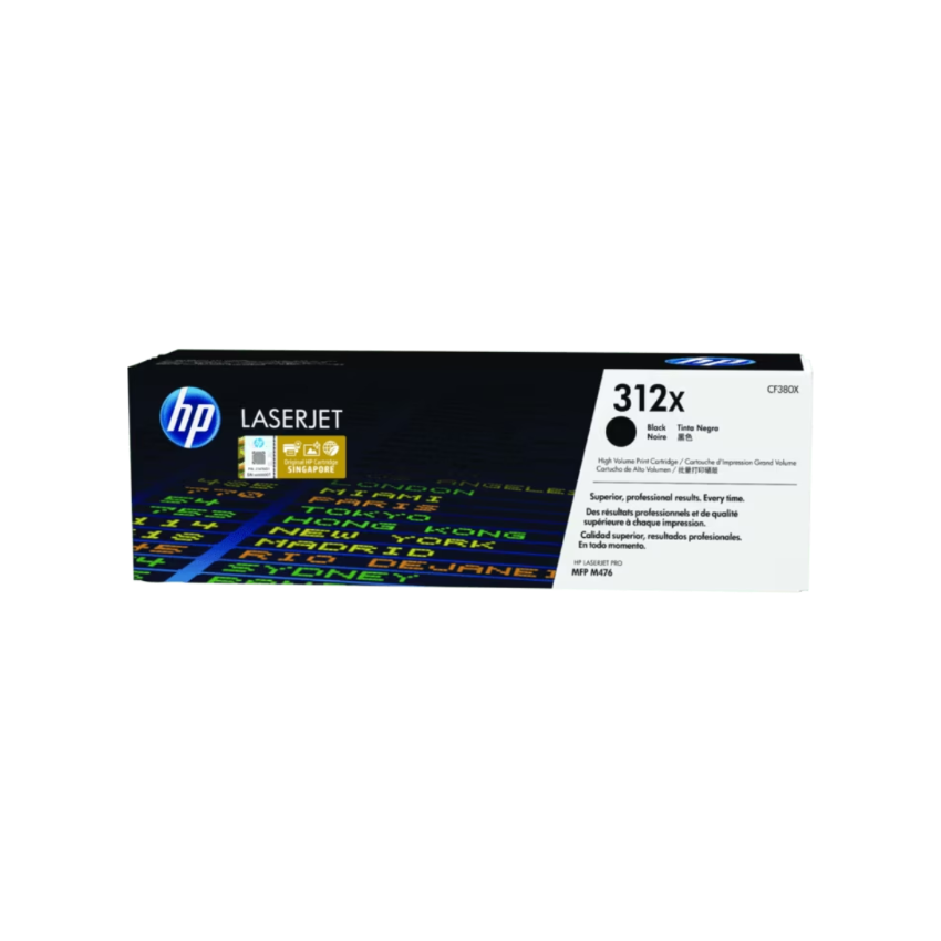 HP 312A 黑色 LaserJet 碳粉盒 (CF380X)