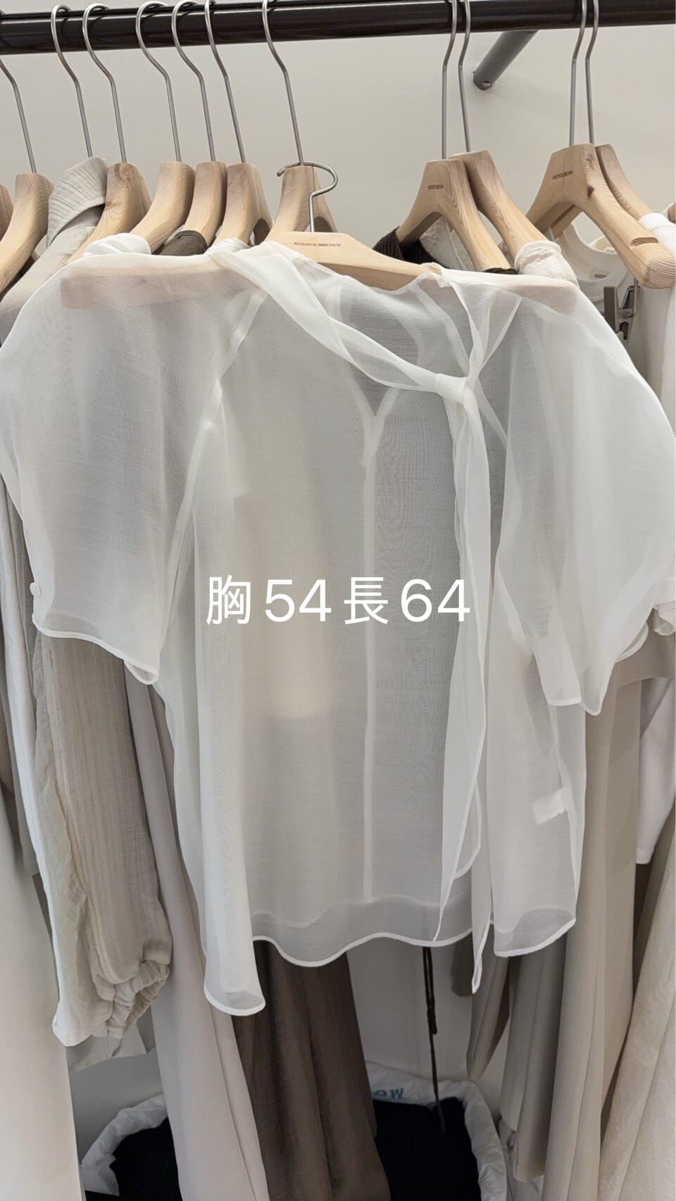 AY6214 精緻泡泡袖絲緞襯衫