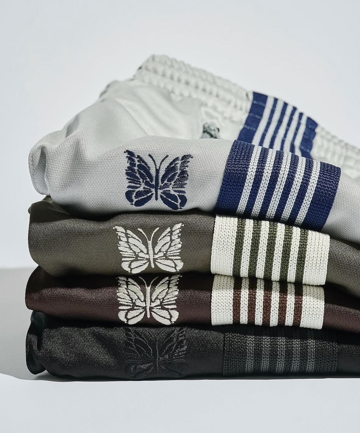 日本限定｜NEEDLES 別注 Track Pant Poly Smooth