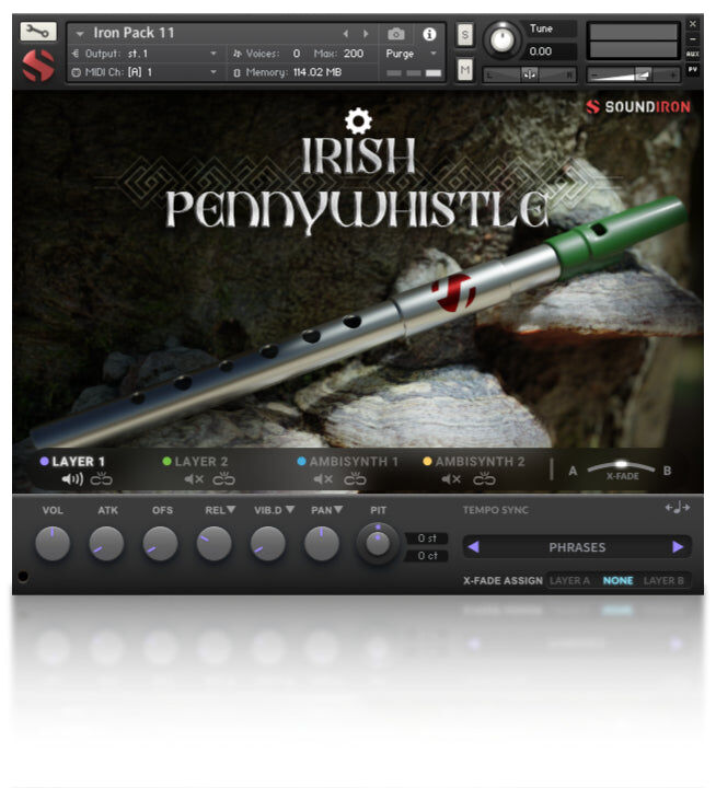 SOUNDIRON Iron Pack 11 - Irish Penny Whistle