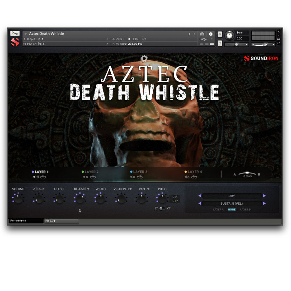 SOUNDIRON Aztec Death Whistle