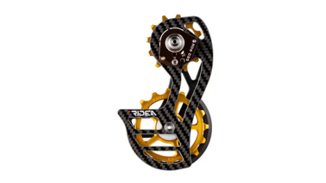 Ridea C26 RD6 OSPW 12T/ 16T REAR DERAILLEUR CAGE 碳纖維超大導輪 紅色