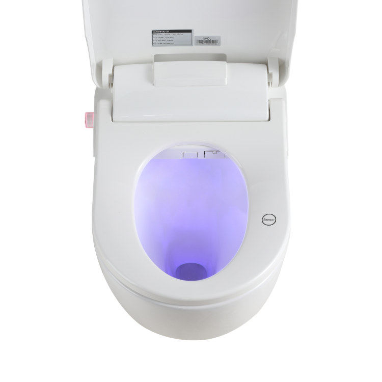 Vizio Close Coupled WC with Full Functions Smart Toilet Seat (VZ500202WT+VZ500209WT-F)