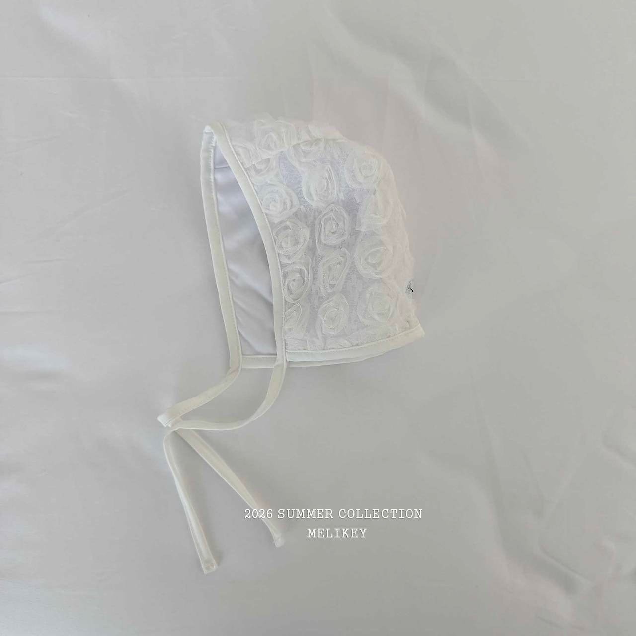 Melikey Rose Lace Swim Cap