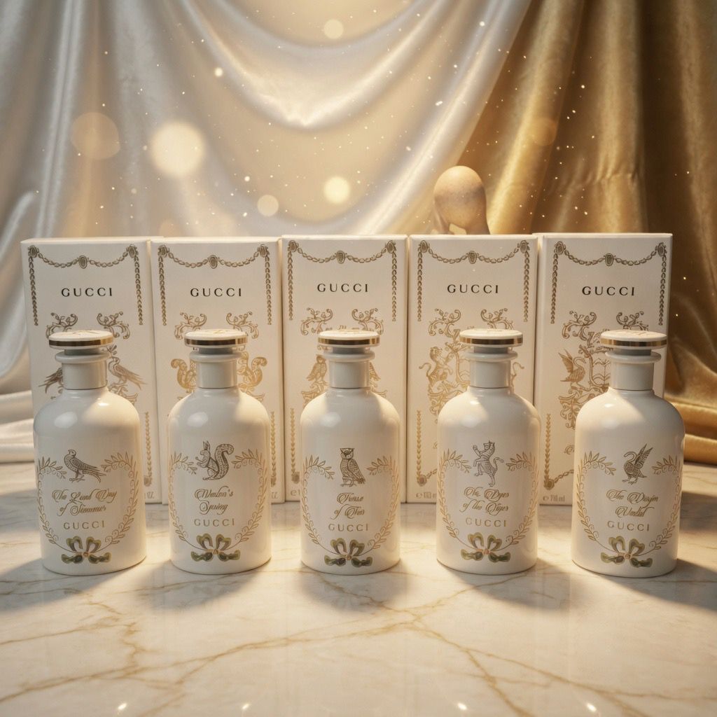 Gucci煉金術士花園白瓶系列