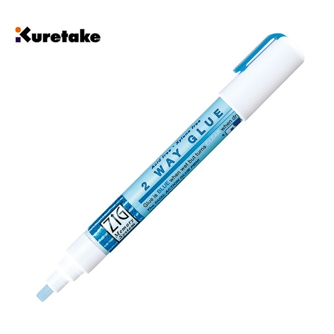 日本Kuretake吳竹．ZIG 乾濕兩用膠水筆