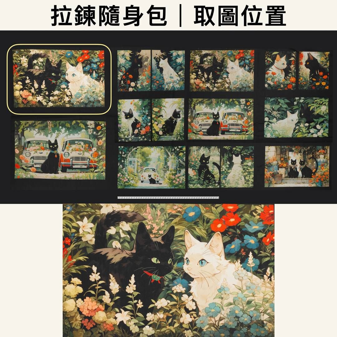 三拉鍊隨身包取圖位置