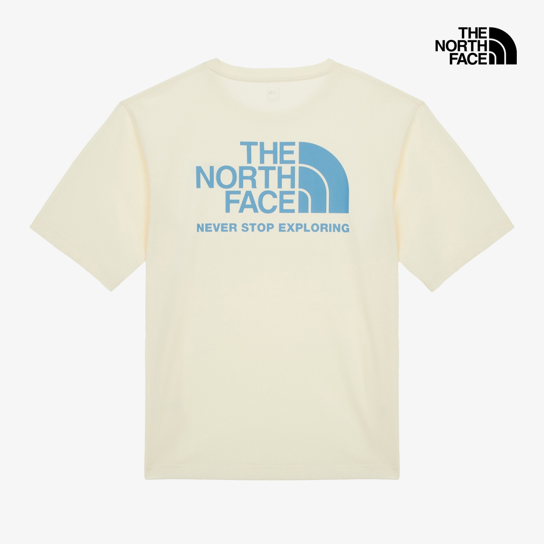 【代購】 韓國限定 THE NORTH FACE M'S AURORA EX 科技冰感排汗短袖 T 恤 淺黃色 NT7UR36