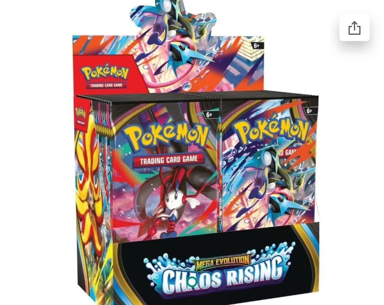 Pokemon ME04 PTCG Chaos Rising Ninja Spinner Booster Box 寶可夢