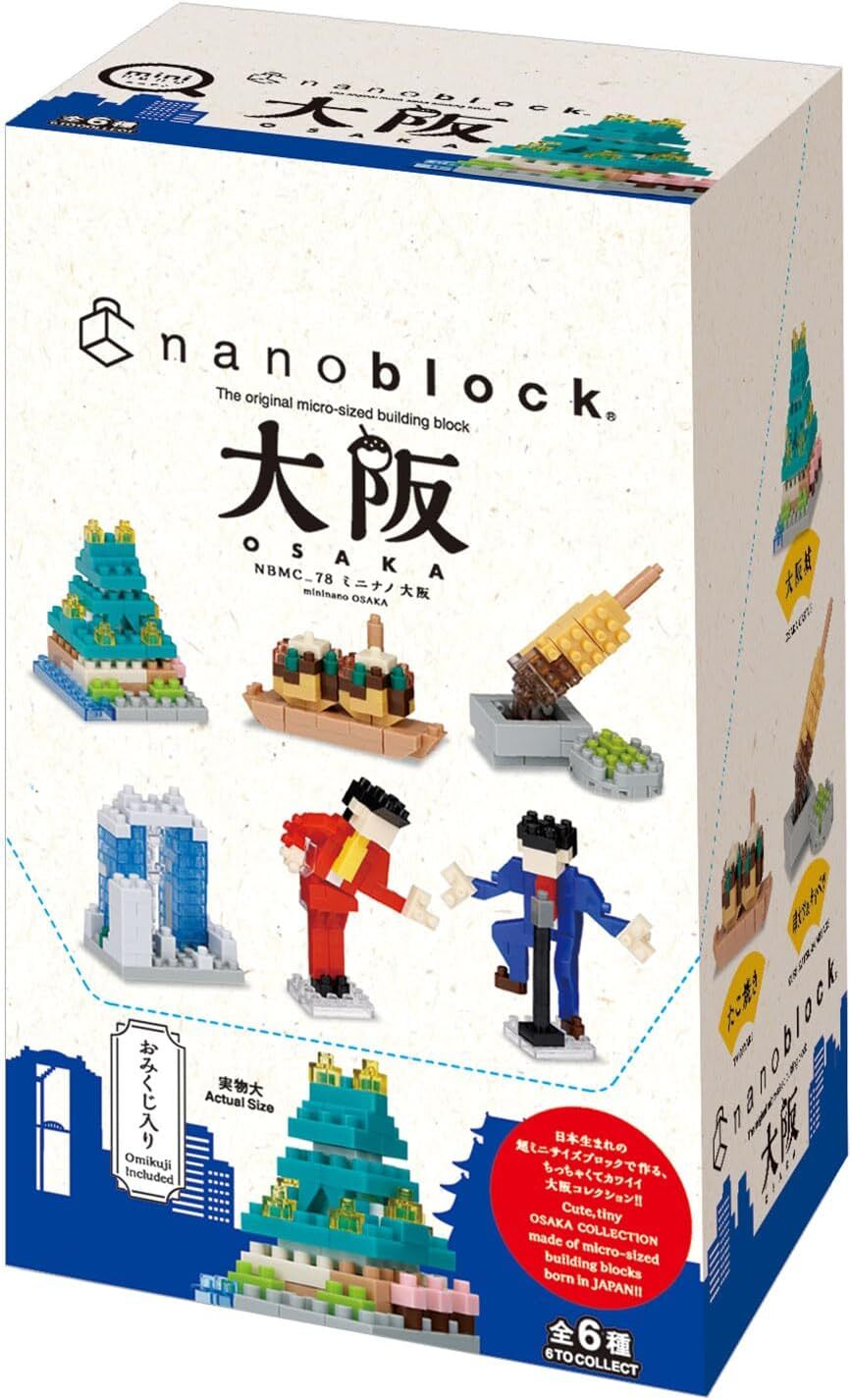 Nanoblock 迷你積木 NBMC_78s mininano 大阪系列(@6/盒)