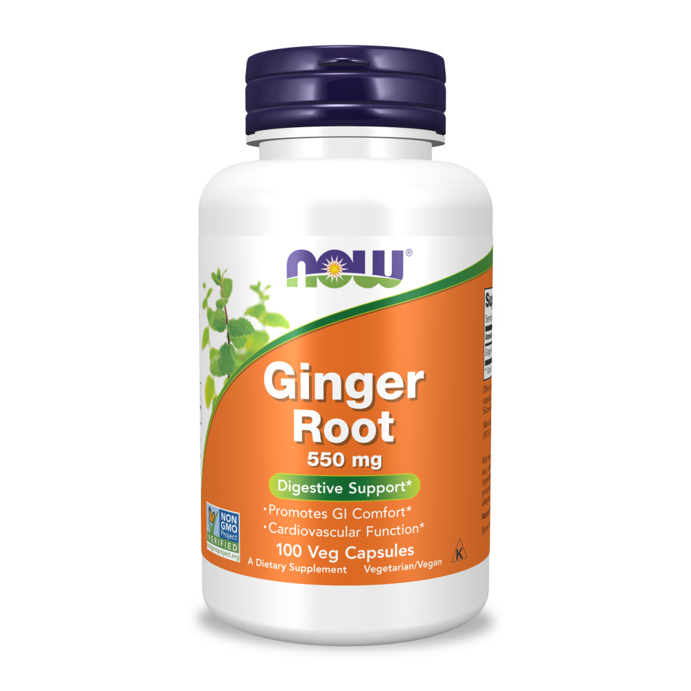 【NOW】薑根精華膠囊1瓶(100顆) Ginger Root/女性呵護