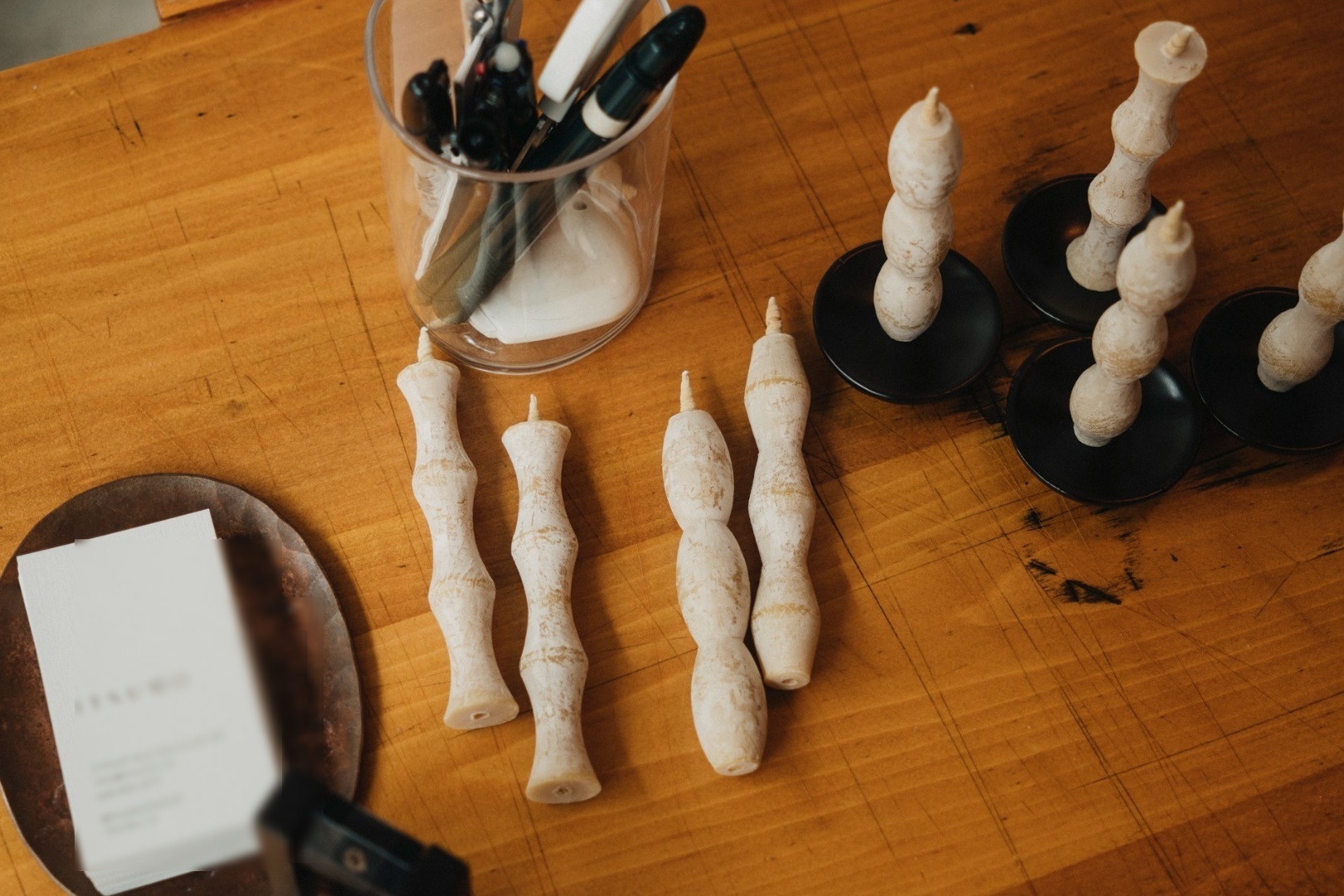 TAKAZAWA CANDLE NANAO 漆木燭條組（5-pc pack）