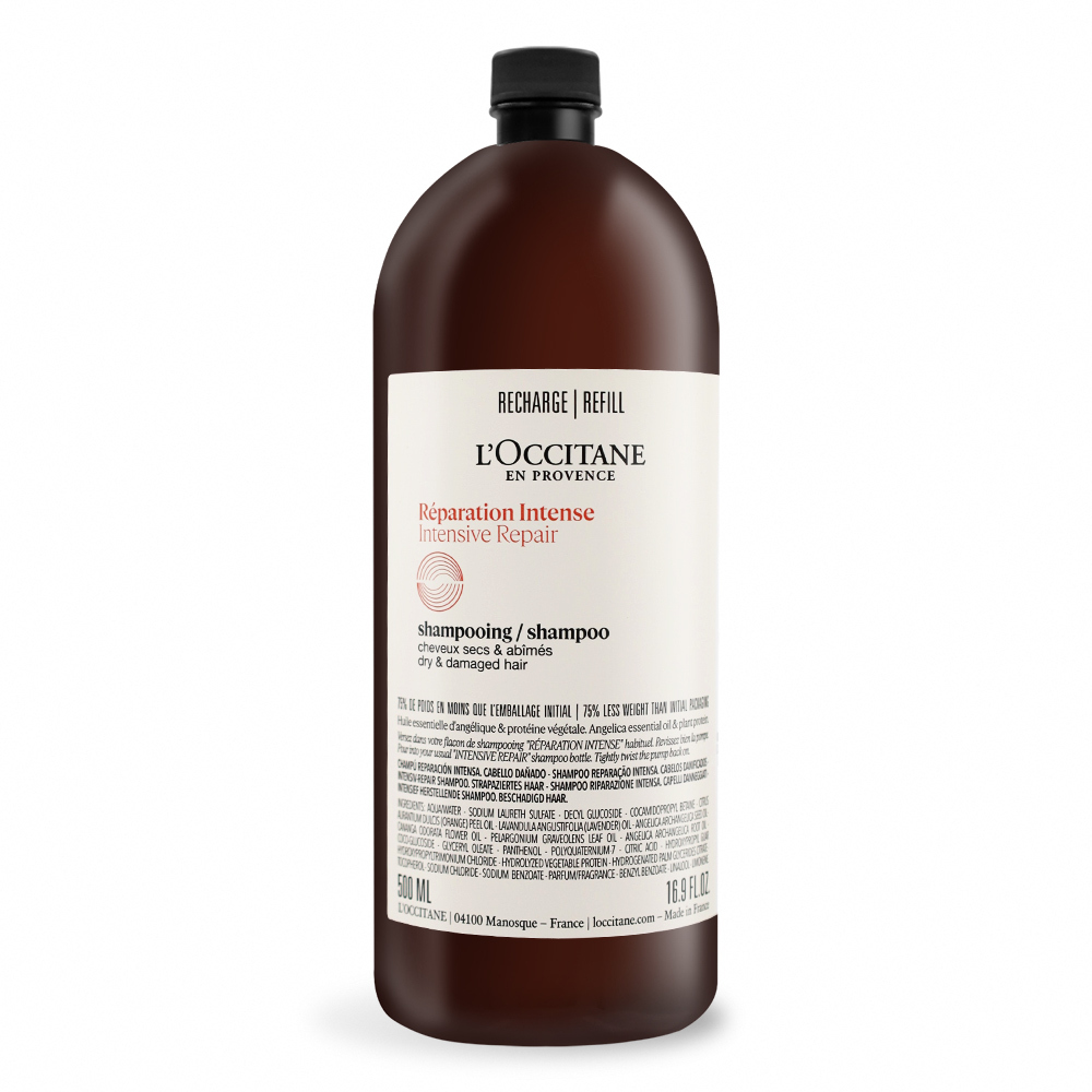 L'OCCITANE 歐舒丹 草本修護洗髮乳補充瓶(500ml)-百貨公司貨