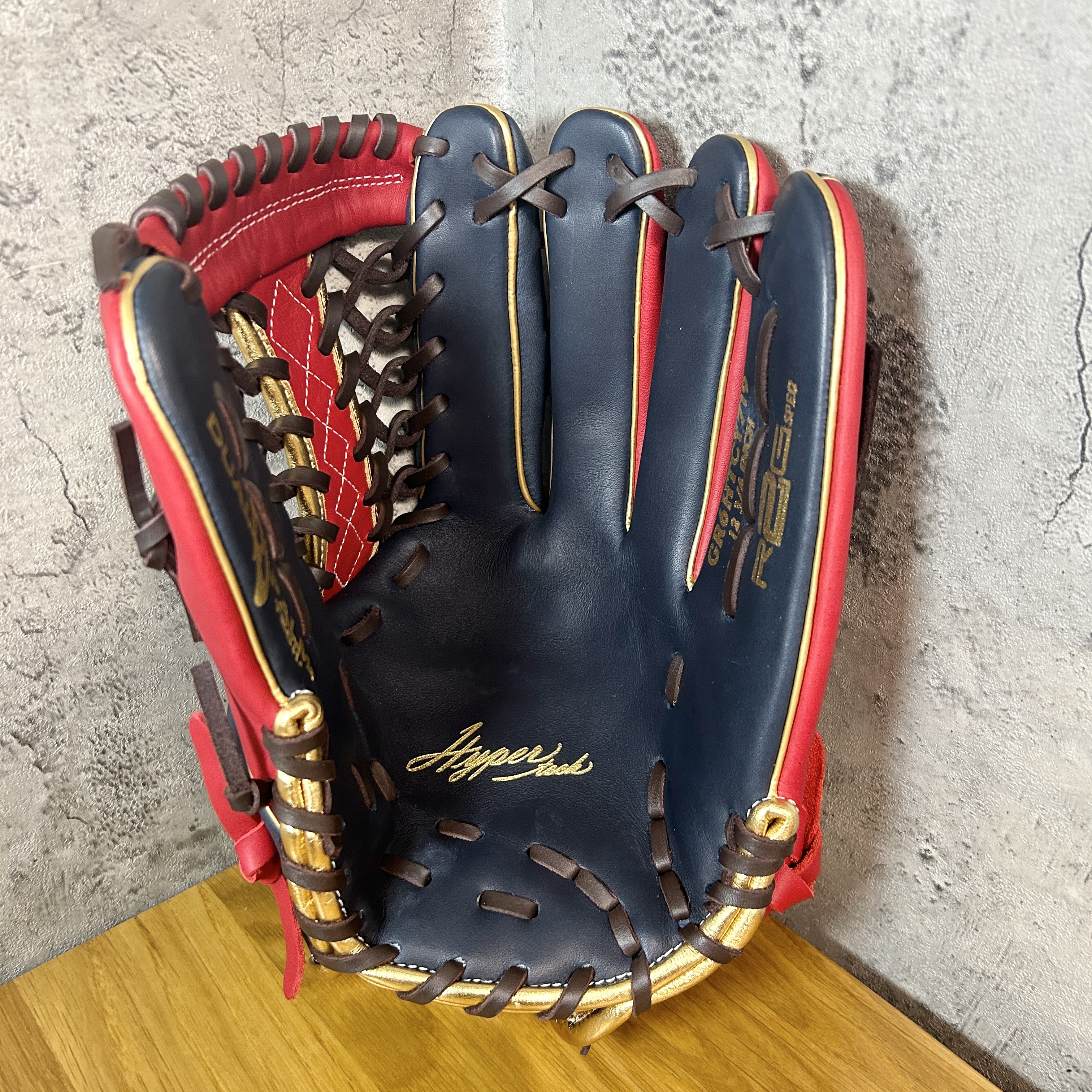 12.75吋 Rawlings HYPER TECH COLOR SYNC 軟式 外野手用 GR6HTCY719
