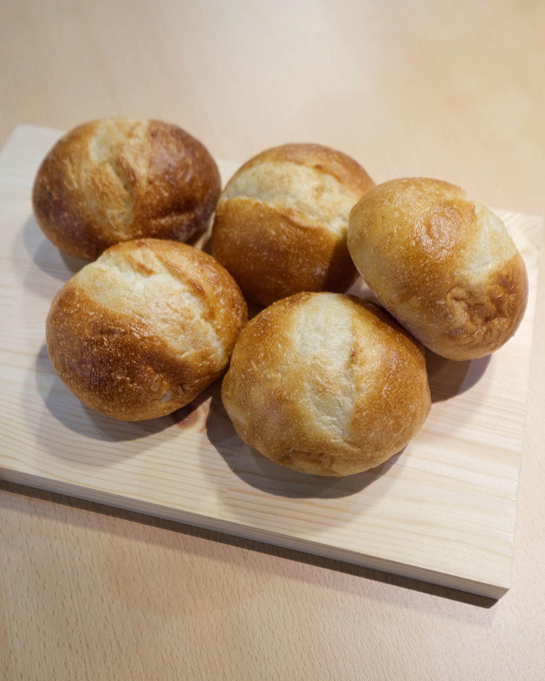 【現貨商品】冷凍手揉法國小圓麵包 (5入裝) Baguette