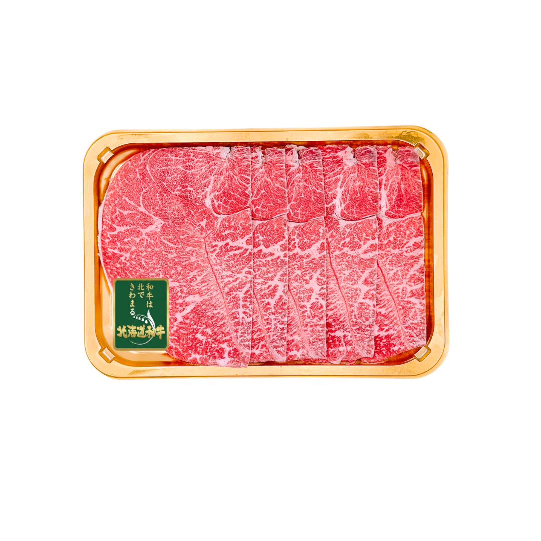 日本A5北海道和牛和尚頭赤身燒肉/火鍋片 200g