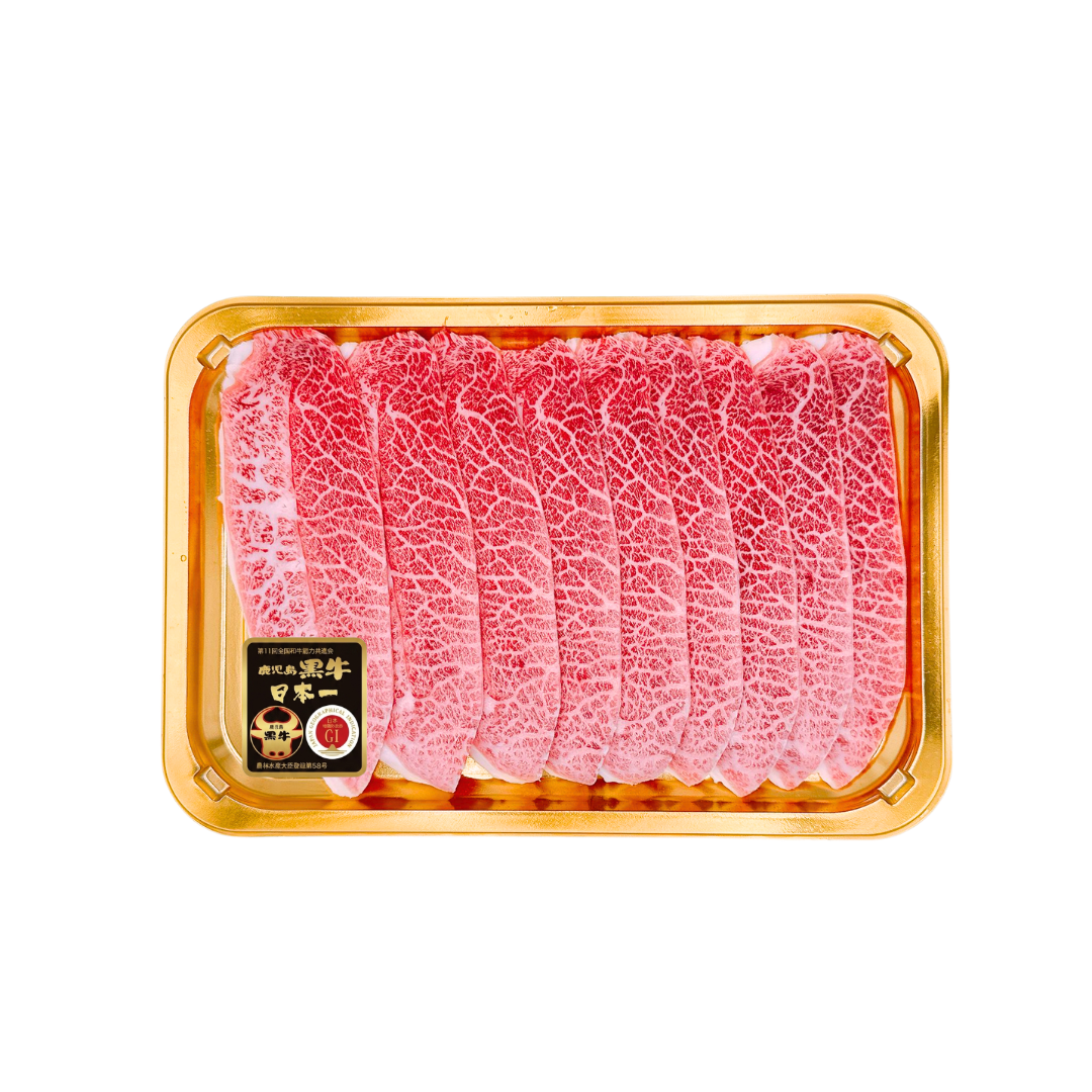 日本A5鹿兒島和牛牛板腱肉燒肉/火鍋片 200g