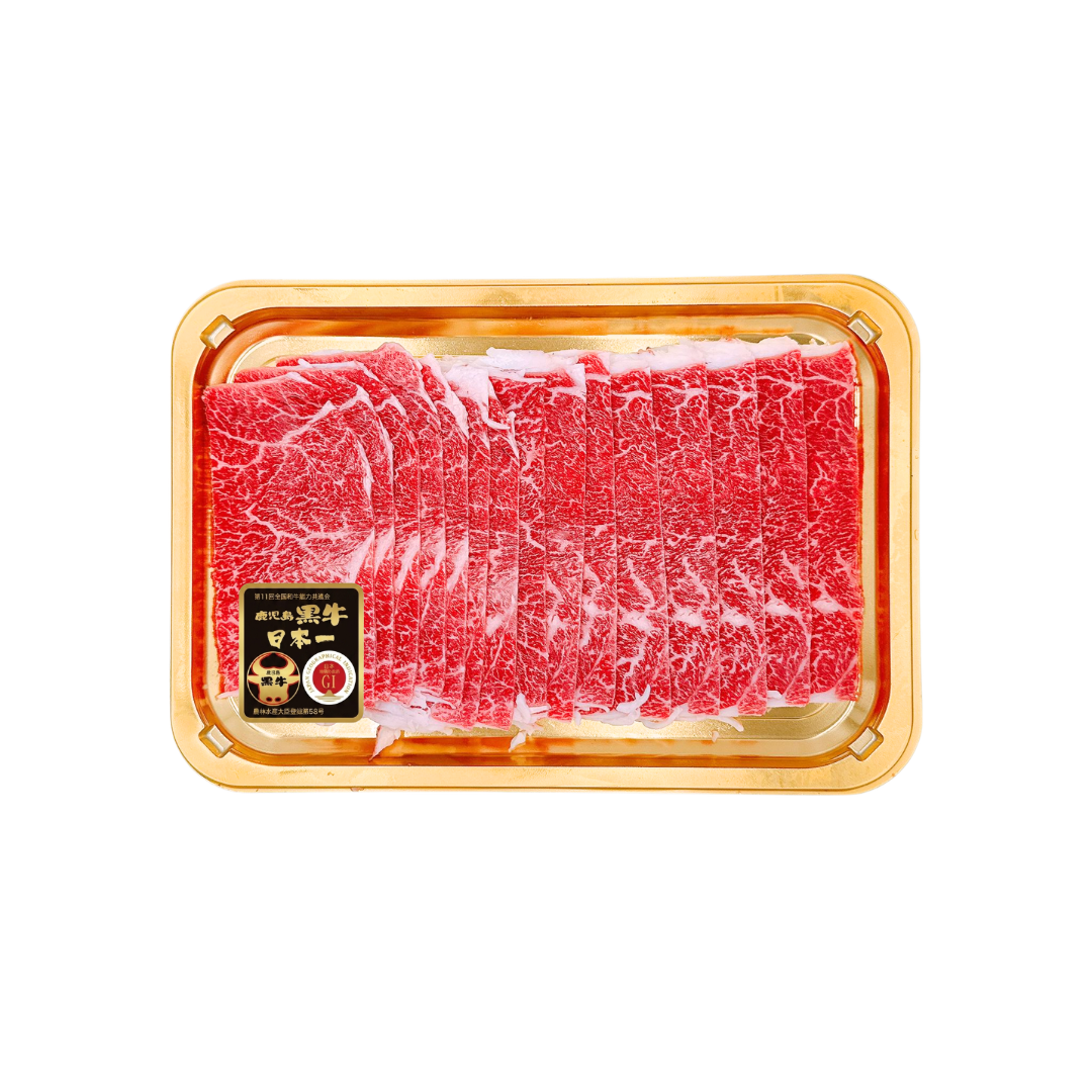 日本A5鹿兒島和牛上前腿肉燒肉/火鍋片 200g