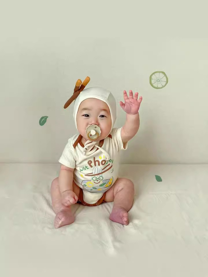 Pho包屁衣附筷子帽(66-90)