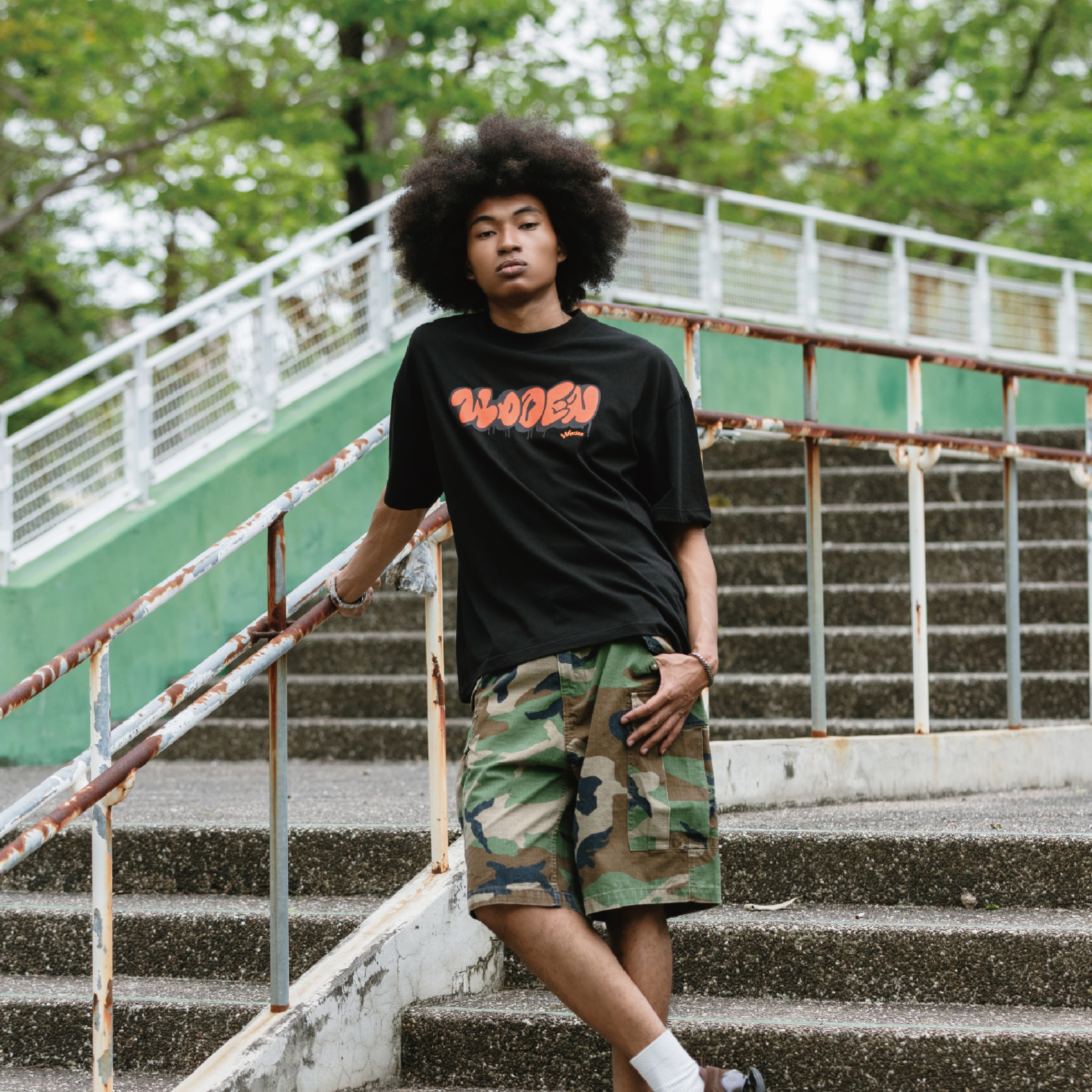 WODEN® Train Graffiti Tee 火車車廂塗鴉 短袖Tee