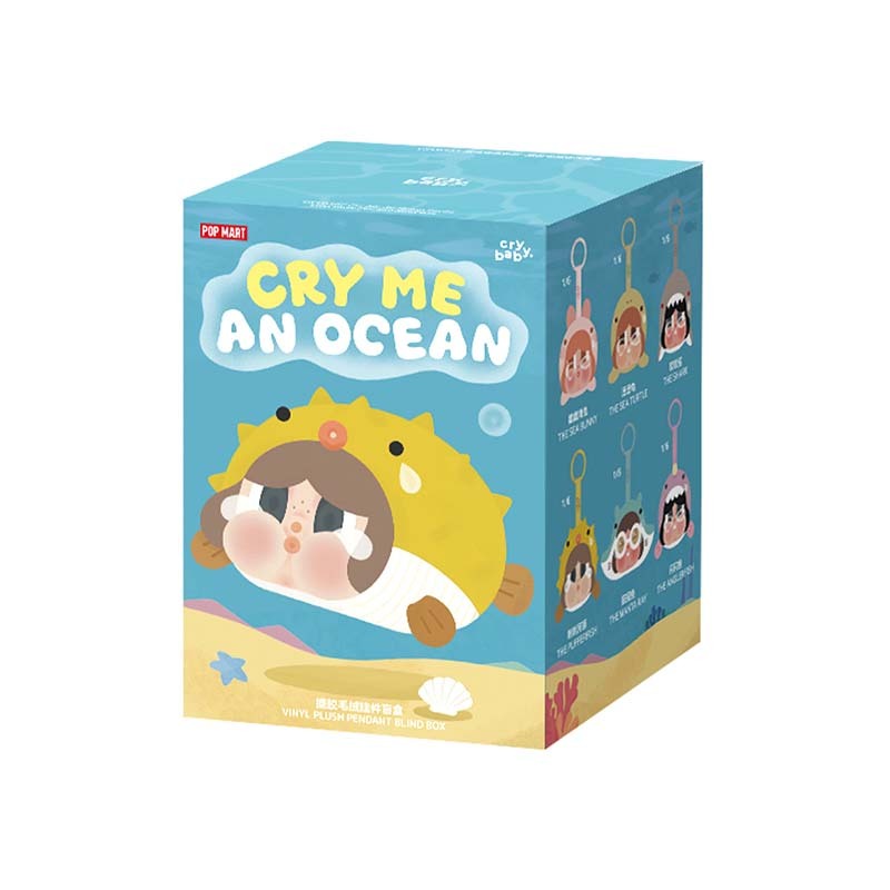 【盲盒】Pop Mart CRYBABY 淚流成海系列 毛絨掛件盲盒 吊飾 泡泡瑪特 P08102810178 [台灣現貨]
