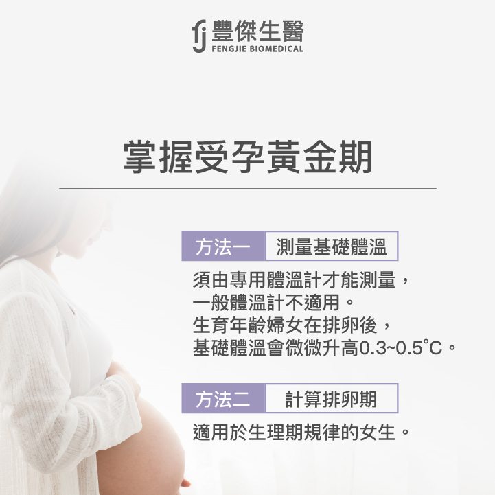 掌握受孕黃金期