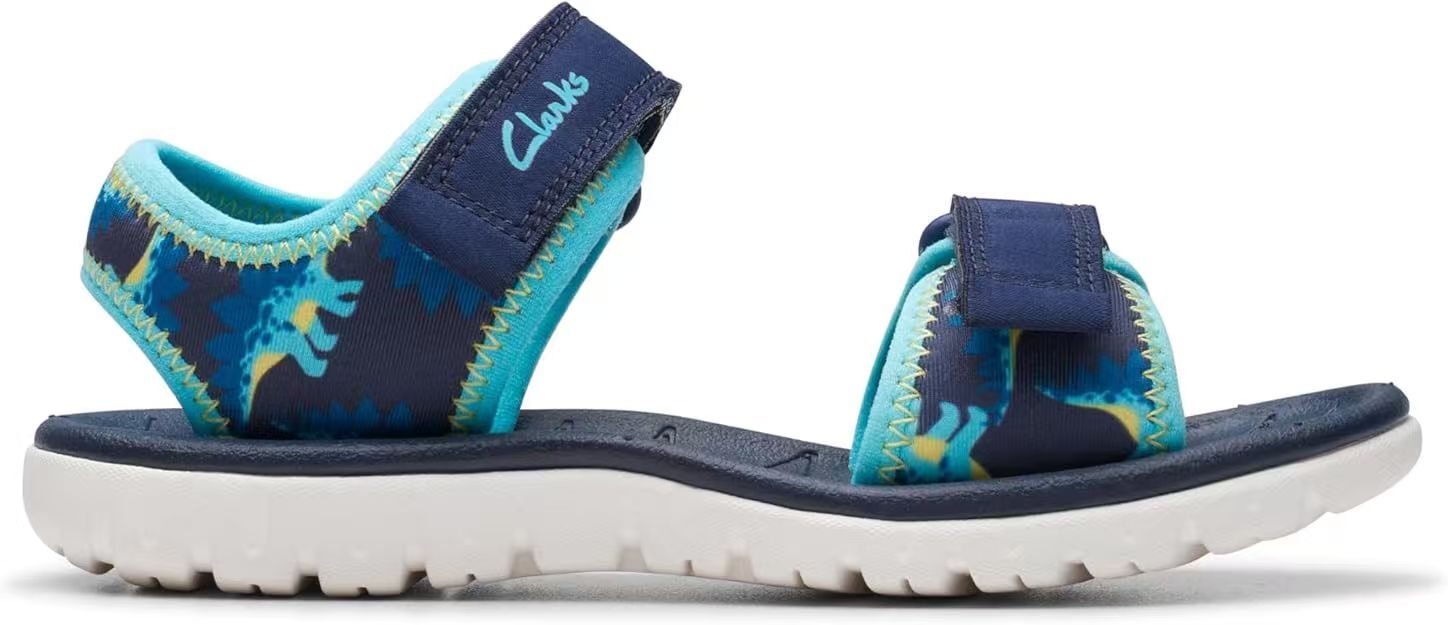 【預購】Clarks H052207 童裝涼鞋 (藍紫色)