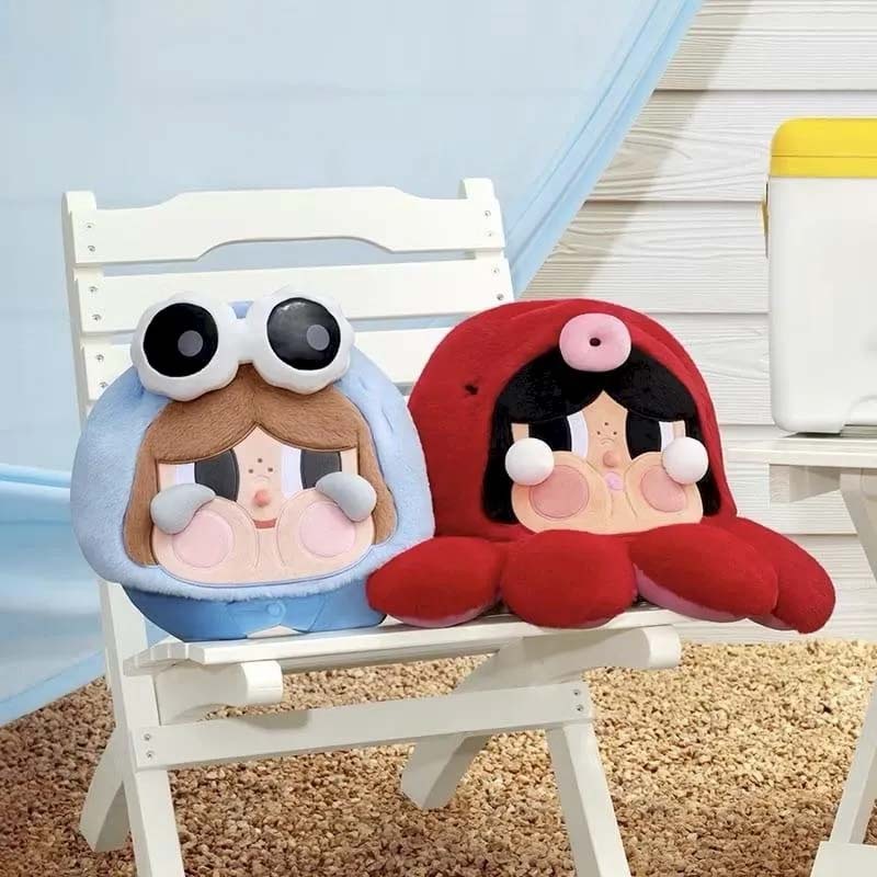 POPMART 泡泡瑪特 CRYBABY淚流成海系列二合一頸枕毯 游游章魚 P-08102810184 [台灣現貨]