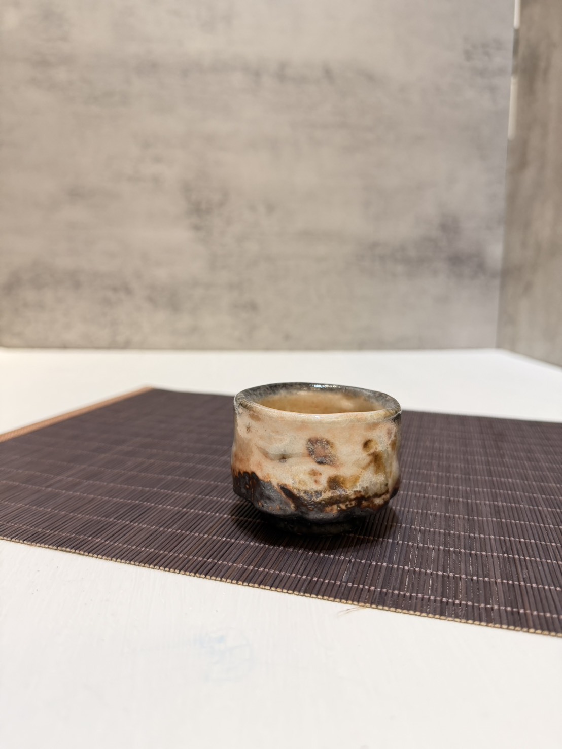 火痕志野小杯