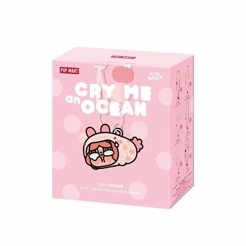 【盲盒】POPMART 泡泡瑪特 CRYBABY 淚流成海系列三合一 可拆卸掛繩 手機掛繩 P-08102810186 [台灣現貨]