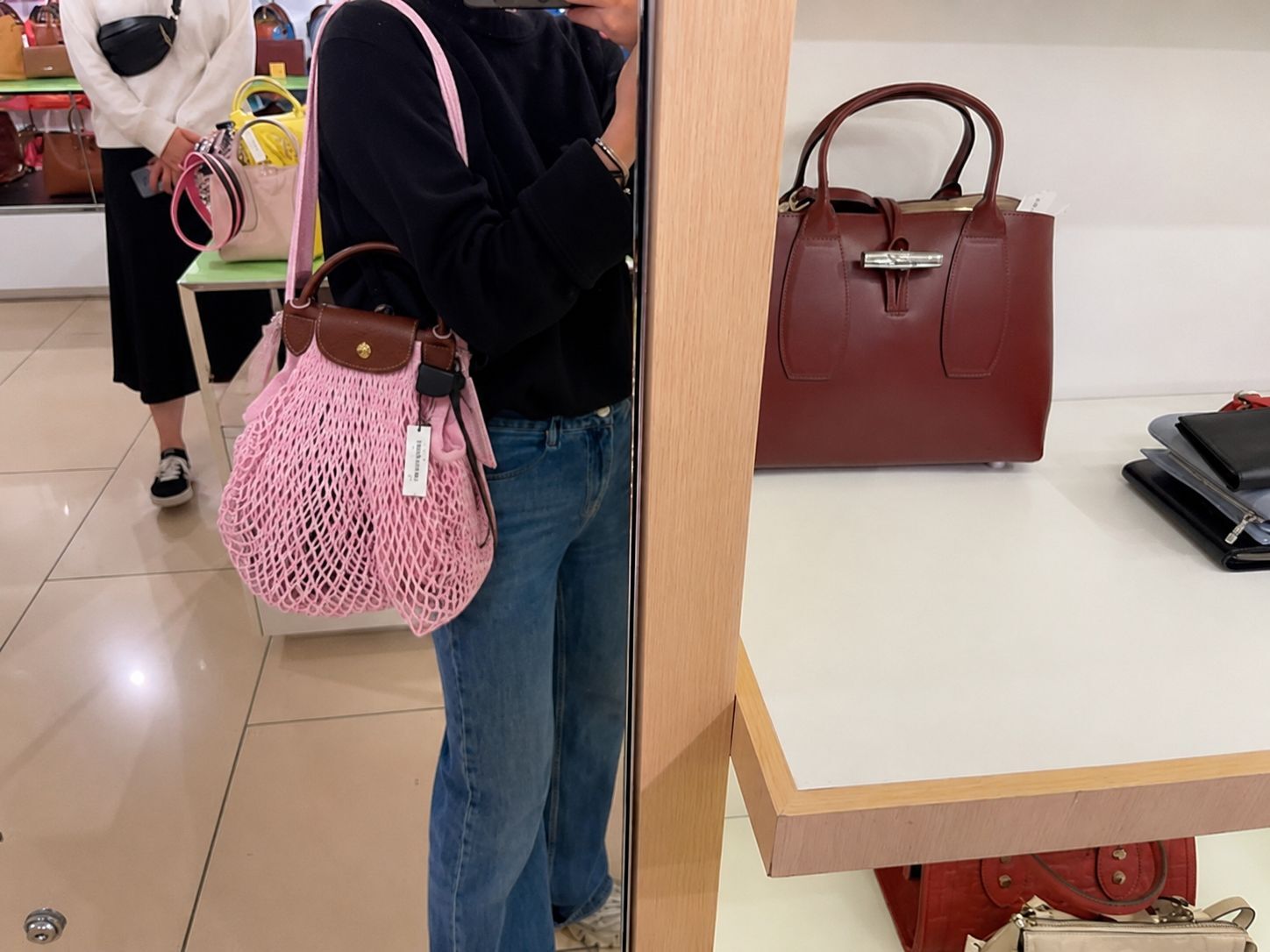 LYS01796  Longchamp Le Pliage Filet 網袋